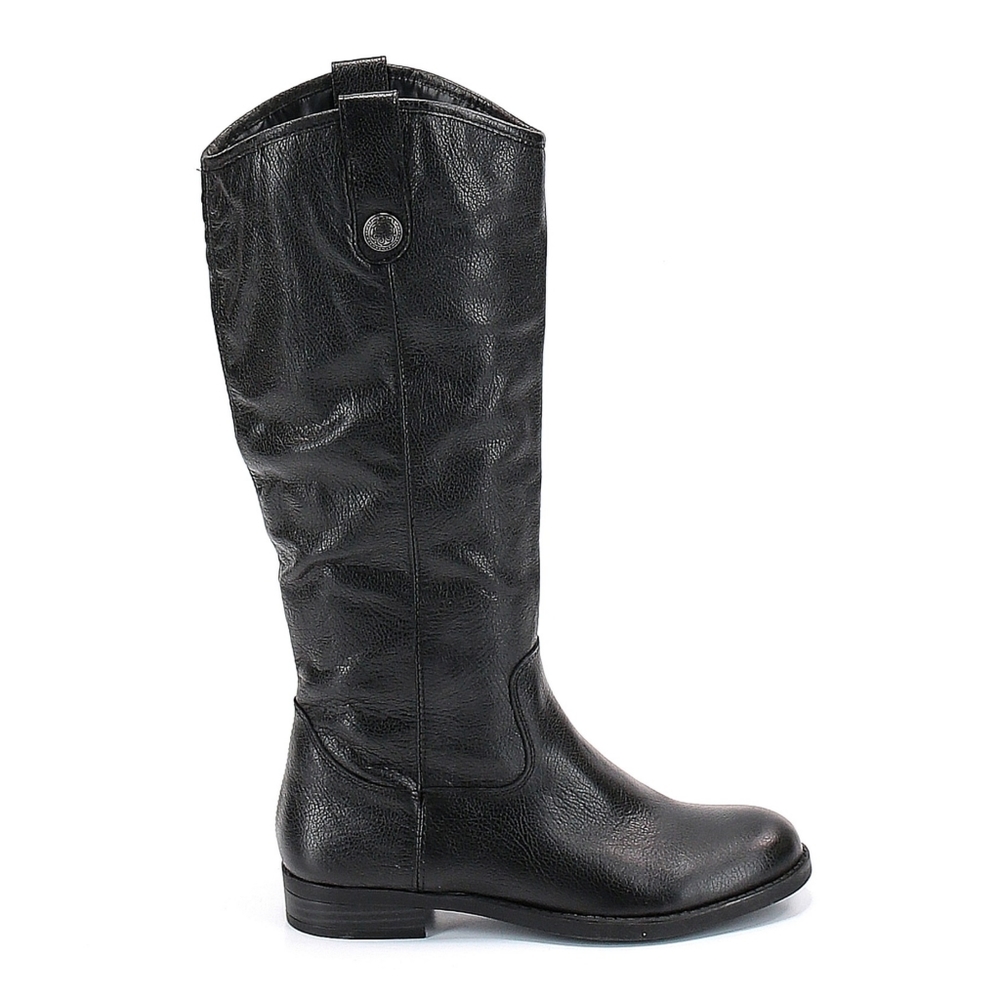 Leather boots